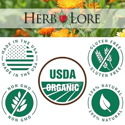 Herb Lore Relax Tincture - Organic Liquid Extract Drops with Lemon Balm, Chamomile, Skullcap, Oatstraw, and Lavender Blossoms for Kids & Adults (2 fl oz)