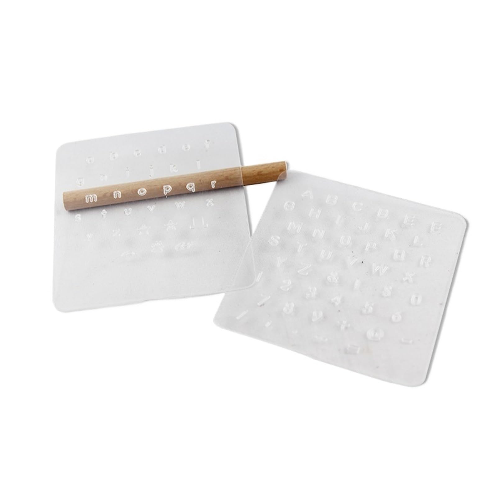 Leather Letter Stamp Set Alphabet Numbers Stamping Leather Punching Tool Letter Number Stamper Punch Set DIY Plastic Tools