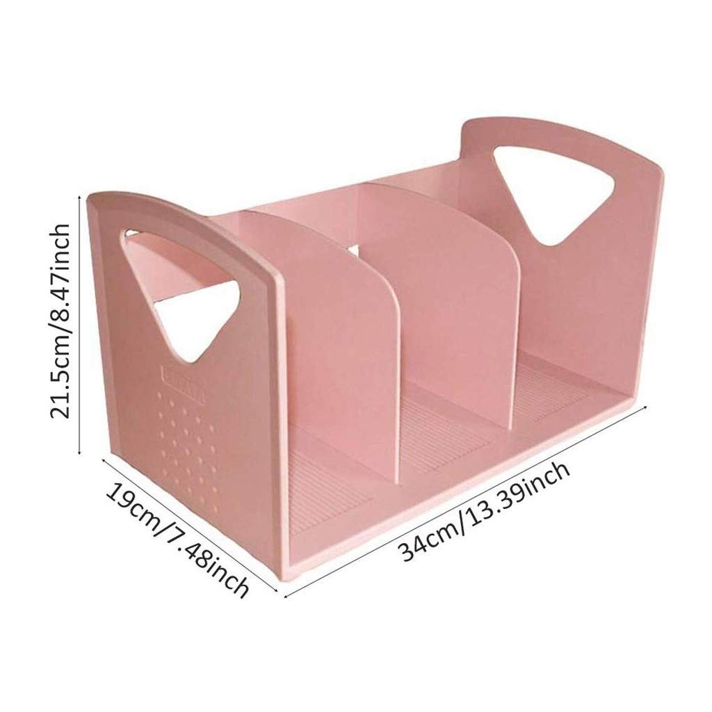 drewniane schowki biurkowe Organizer plików na biurko, wielokolorowy(Beige)
