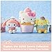GUND Sanrio Official Hello Kitty Café Latte Teddy Bear Plush, Collectible Plush Toy, Stuffed Animal for Ages 1 and Up, White, 6”