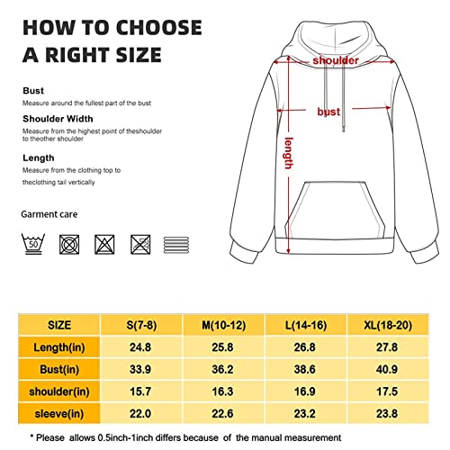 Dujiea Adorable Cute Corgi Seamless Children's Boys Girls Hoodies Hooded Pullover Sweatshirt Hoody Sweater L(14-16) #TOP3