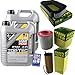 Produktbild QR-PARTS 69331545 Filter Set Inspektionspaket 10 Liter Liqui Moly Motoröl Top Tec 4100 5W-40 MANN-FILTER Innenraumfilter Luftfilter Ölfilter