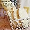 YIQINGJIE Natural Loofah Sponge Exfoliating Body Scrubber (3 Pack),Made with Eco-Friendly and Biodegradable Shower Luffa Sponge, Loofah for Women and Men, Beige #5