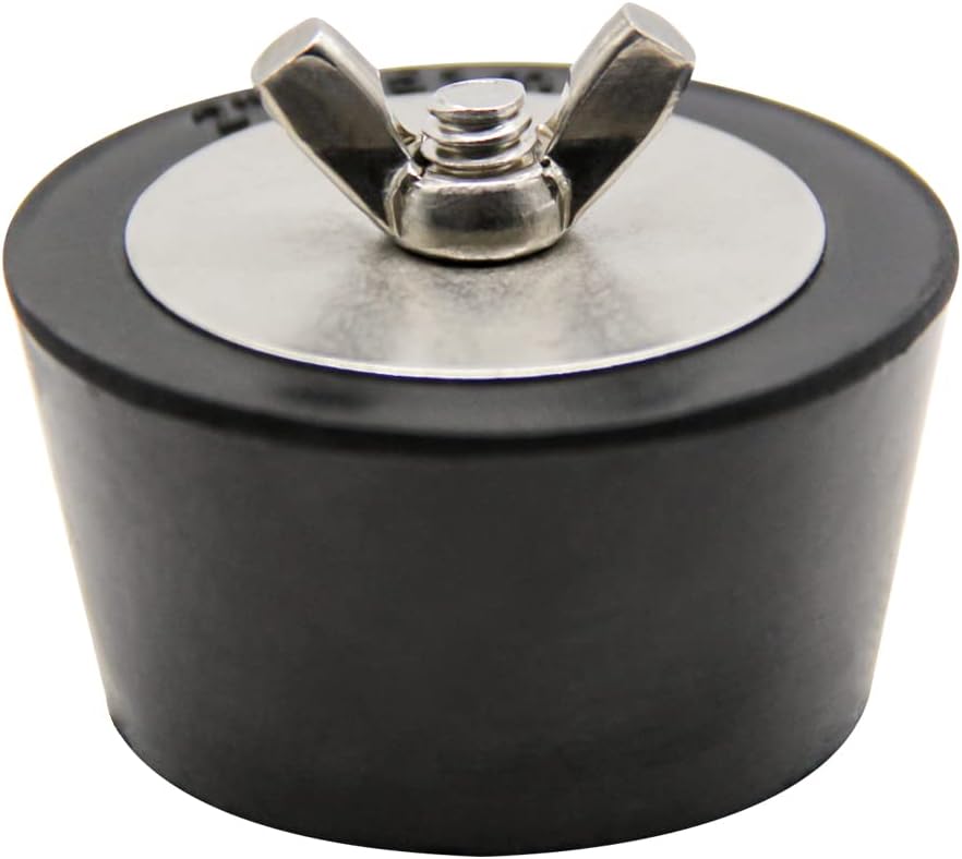 (1 PC) 2" Rubber Pool Winterizing Plugs with Stainless
