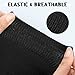 FRIUSATE 3 Pairs Kids Football Socks Black Children Football Socks Youth Soccer Socks Breathable Football Sport Socks for Boys Girls Junior Running Hockey Rugby(30-38)