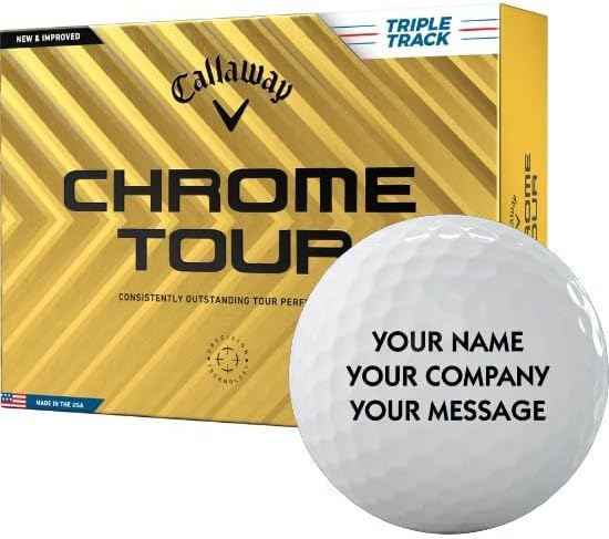 2024 Callaway Chrome Tour Triple Track Personalized Golf Ball