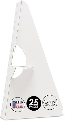 Lineco. Caballete autoadhesivo. Calidad de archivo, robusto, rápido y fácil de usar. Ala única de 12 pulgadas. Uso para fotos, letreros,