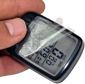 Compteur Vélo Multifonction DAZZLEEX – Étanche, écran LCD Rétroéclairé, Couleur Rouge – Pour Suivre Vitesse, Distance, Etc.