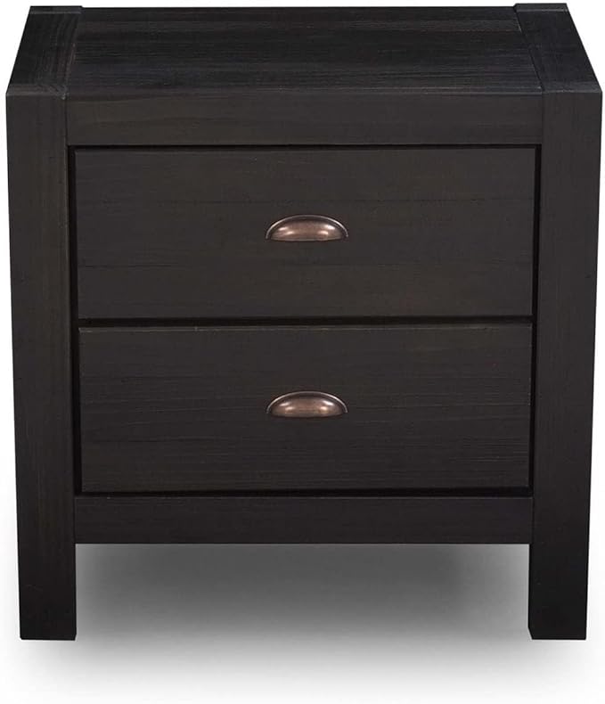 Grain Wood Furniture Montauk 2Drawer Bedside Nightstand