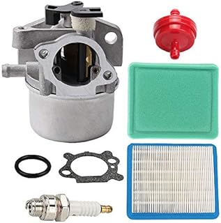 Powtol 799866 Carburetor with 491588 491588S Air Filter for 190CC 725EX 790845 799871 796707 794304 Engines Toro Craftsman Troy Bilt 6.75 Lawn Mower