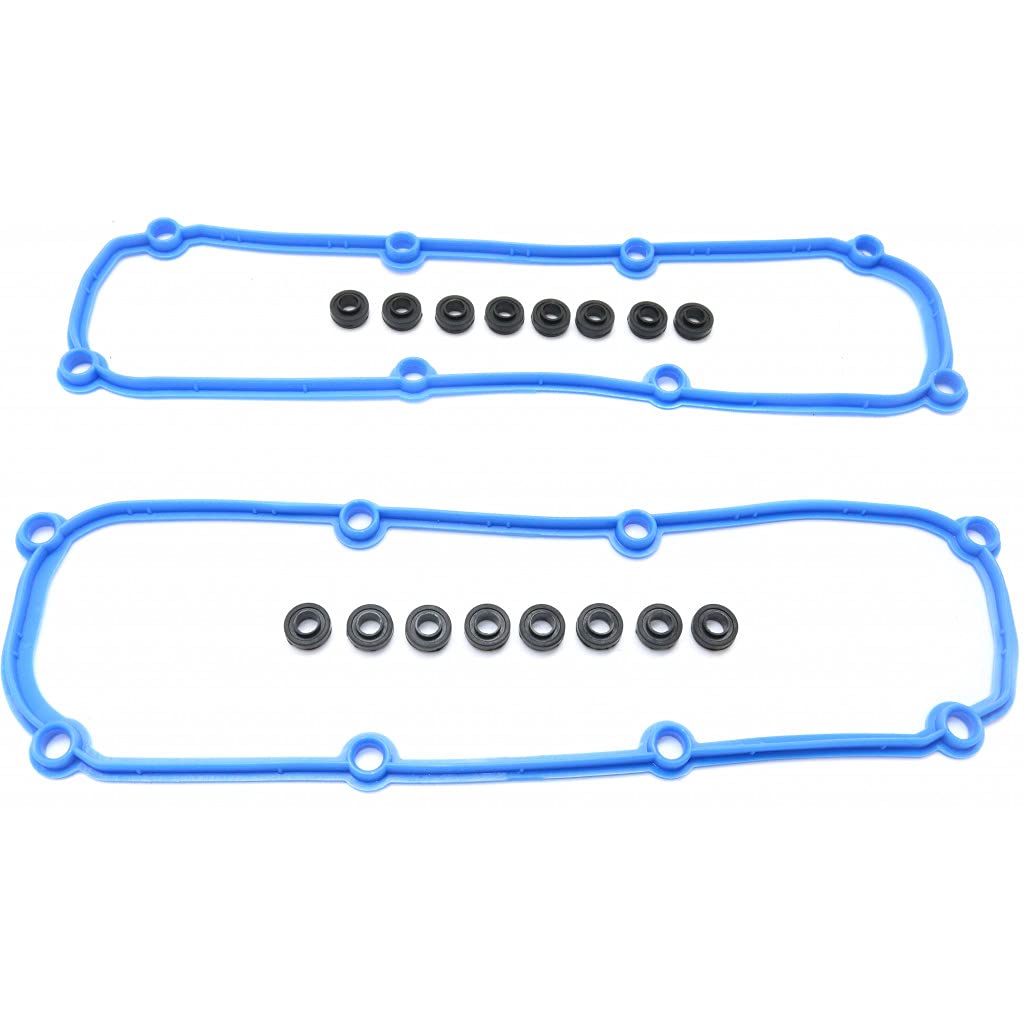 Valve Cover Gasket for Jeep Wrangler 2007 2008 2009 2010 2011 Set | with Grommets | 6 Cyl | 3.3L/3.8L eng.