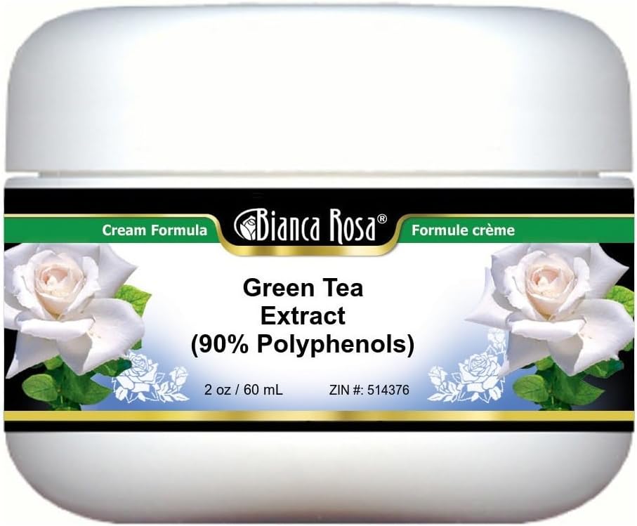 Bianca Rosa Extracto de té verde (90% polifenoles) Crema (2 oz, ZIN 514376) - Paquete de 3