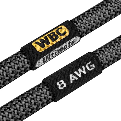 Cables de puente de altavoz de alta fidelidad de 8 AWG con conectores de pala Eminence Gold 3