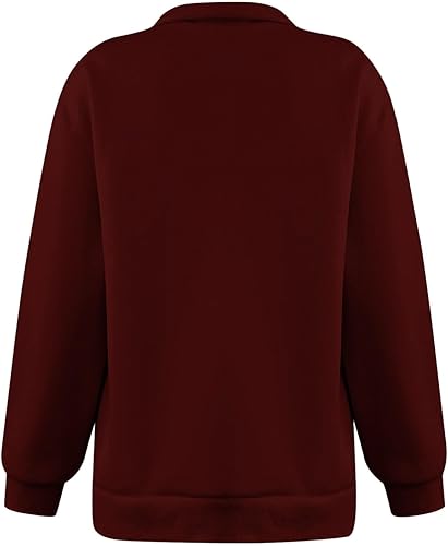 Miniatura 5 de DOLKFU Sudadera de gran tamaño con capucha para mujer, sudadera con capucha de manga larga para invierno, Y2K Ouffits