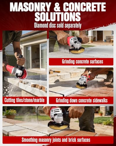 AVID POWER 7.5-Amp Angle Grinder