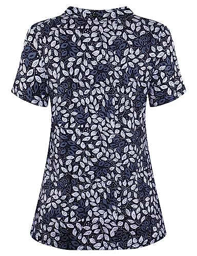 Image of Cucuchy Womens V Neck Golf Polo Shirts Moisture Wicking Sports Workout Tops