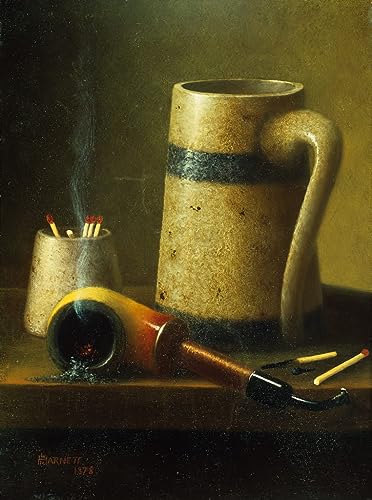 Impression d'art mural haut de gamme nature morte de William Harnett