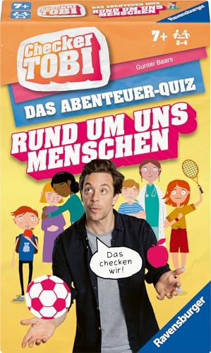 Ravensburger 22493 - Checker Tobi Rund um Uns Menschen - Das Abenteuerquiz...