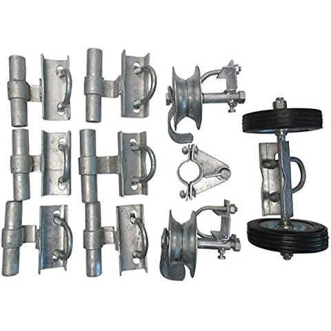 XCEL Fence RRG9000E Chain Link Fence Sliding Gate & Rolling Gate Hardware Kit Cover