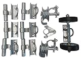 XCEL Fence RRG9000E Chain Link Fence Sliding Gate & Rolling Gate Hardware Kit