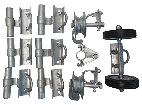 XCEL Fence RRG9000E Chain Link Fence Sliding Gate & Rolling Gate Hardware Kit