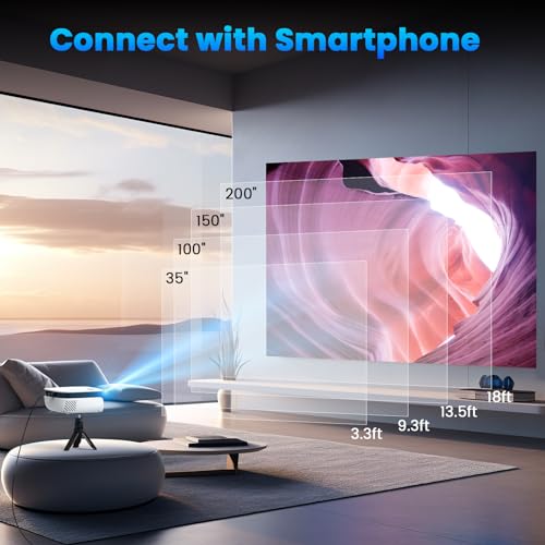Nicpow NICPOW-RD850 Outdoor Projector, Mini Projector thumb #5