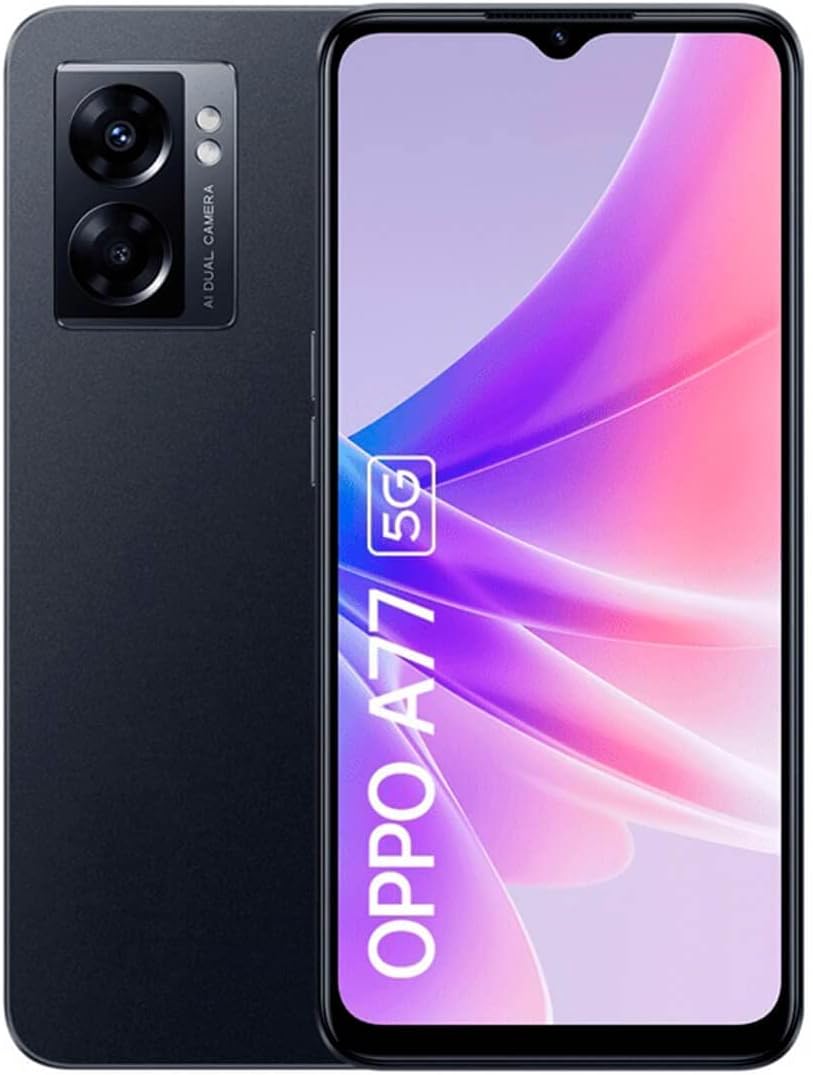 OPPO A77 (4+64) Black MediaTek MT6765G Helio G35 (12 nm) - CPH2339-Black