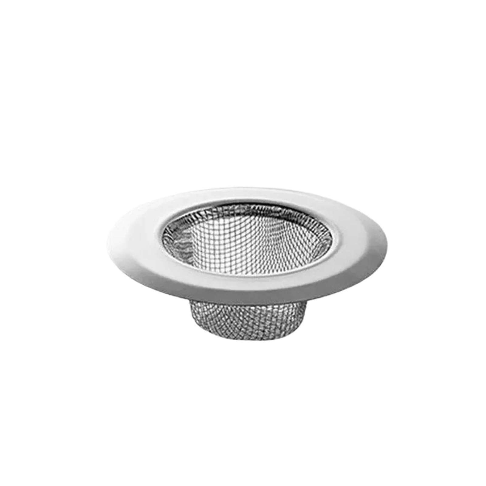 Colador de Fregadero Acero Inoxidable, Red antifugas for el hogar, desagüe Suelo, Filtro Ducha, Herramienta Cocina for Evitar obstrucciones para Cocina(L)