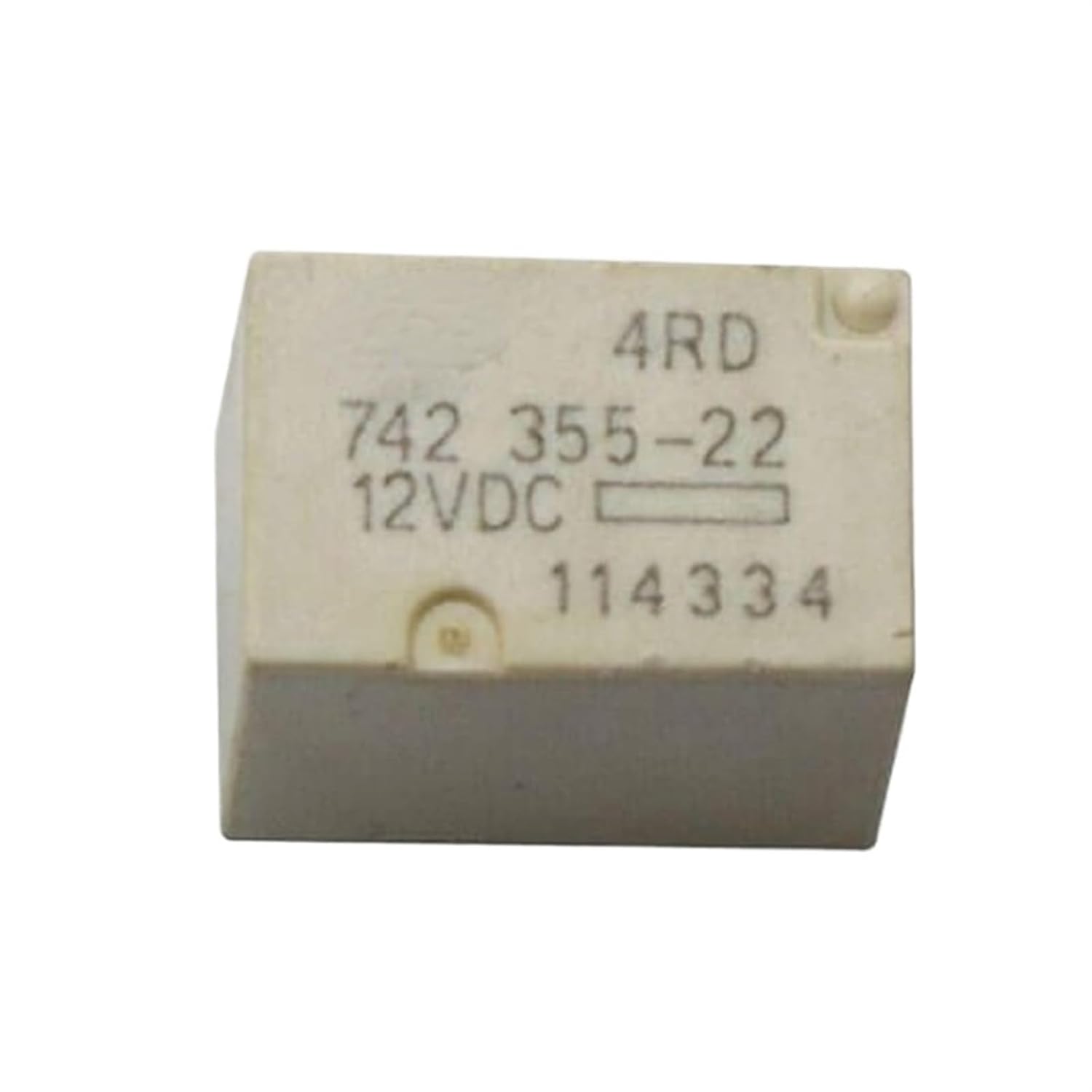 10Pcs Far Headlights Automotive Relay 4RD 742 355-22 12VDC