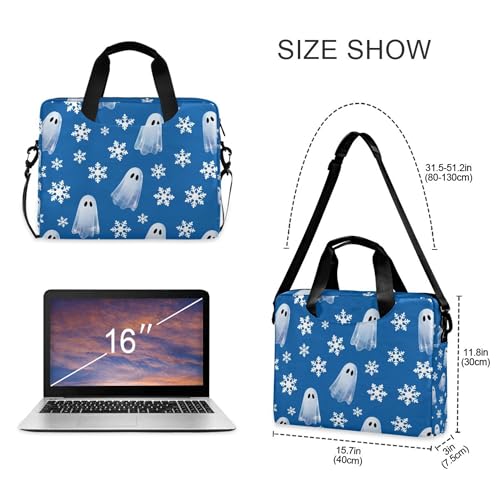Funda para portátil ALAZA Ghost Snowflake 13-15.6" miniatura 4