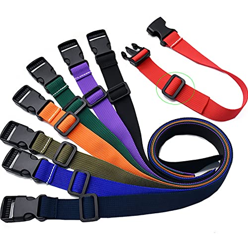 gotyou Universal Verstellbarer Brustgurt, 6 Stücke Heavy Duty Verstellbarer Rucksack Brustgurt, Rucksack Rutschfester Brustgurt Universal Nylon Brustgurt für Outdoor-Aktivitäten,Klettern,Wandern Cover