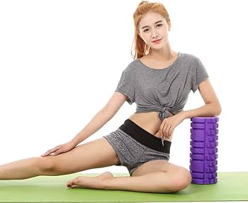 Amazon | フォームローラー 筋膜リリース ヨガローラー 割れない