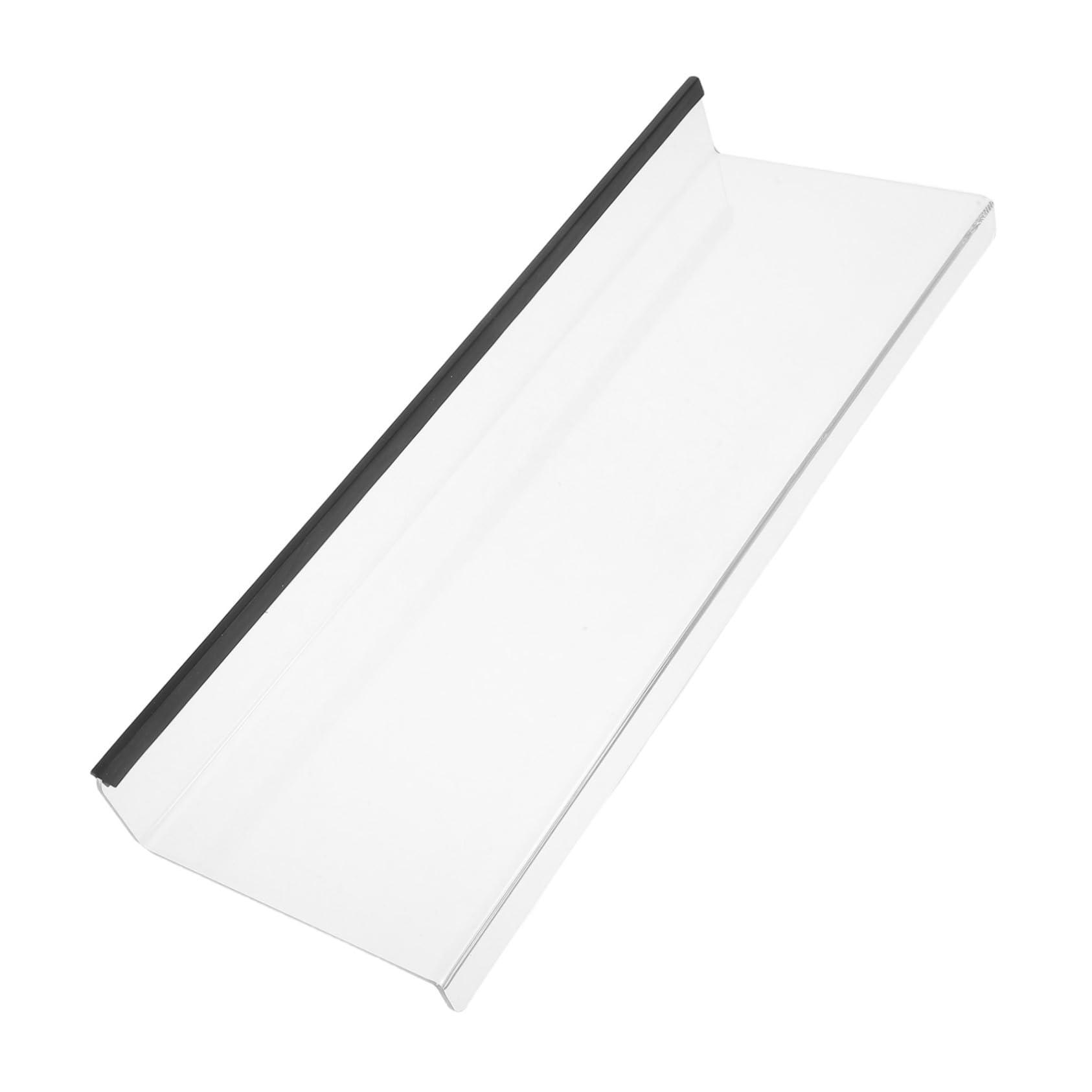 DOITOOL Acrylic Keyboard Stand Desk Display Rack Office Desk Accessories Keyboard Tray and Chalk Holder