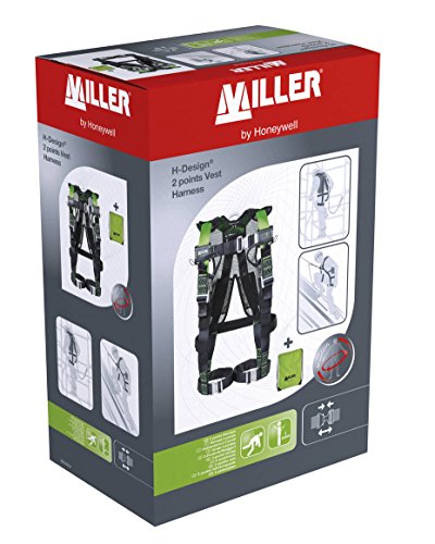 Honeywell 1034077 Miller H-Design 2P Vest Harness
