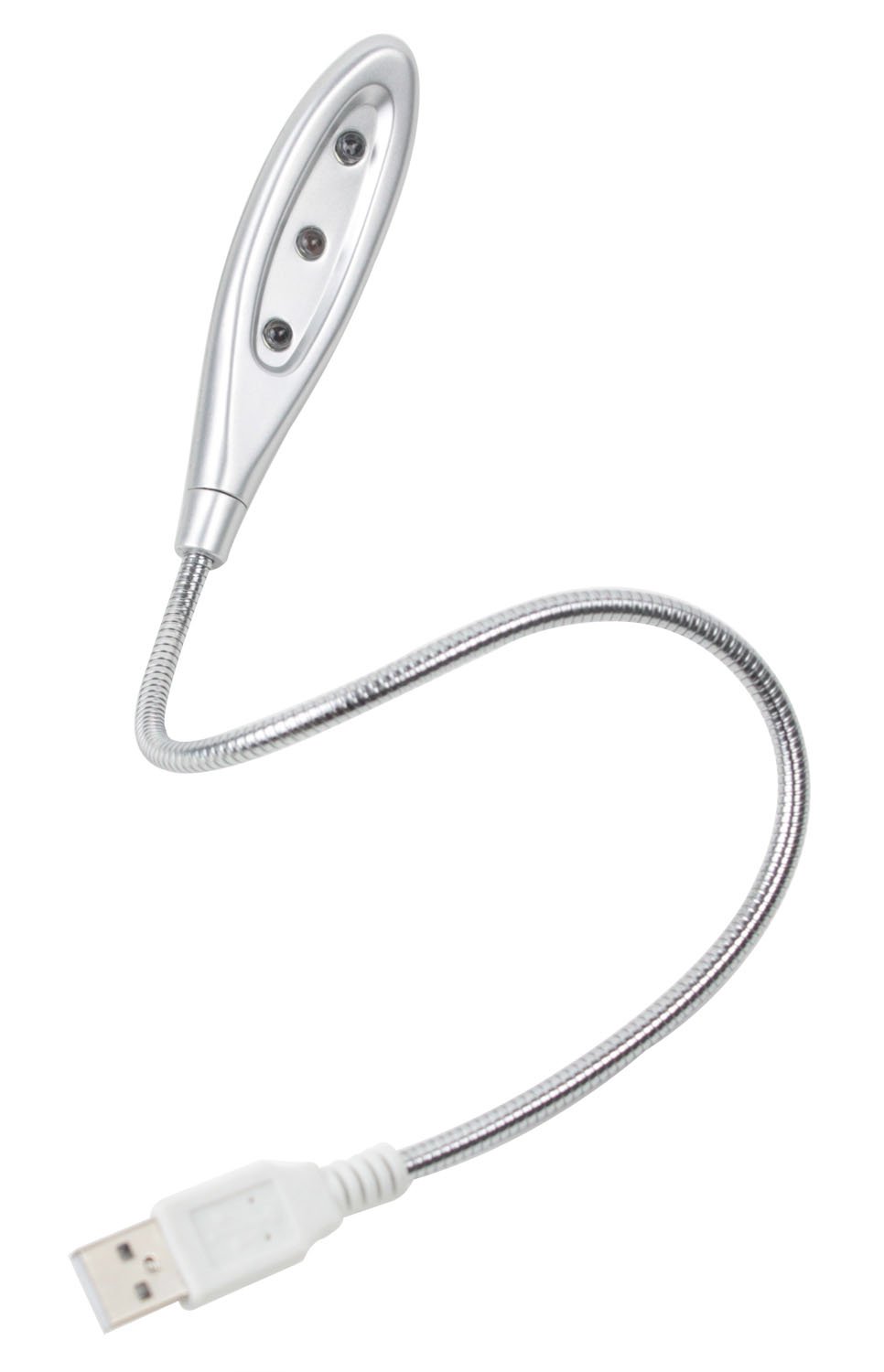 USB LED Light, Silver