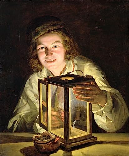 Peinture sur Toile Ferdinand Georg Waldmuller - Tableau Le Jeune Garçon d'Écurie 60x90cm