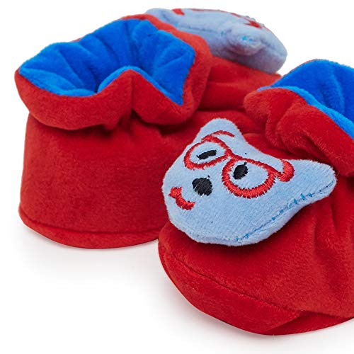 CHIU Super Soft Velvet Baby Booties with Attractive Smiling Panda Face 6 51rylJZQLZL