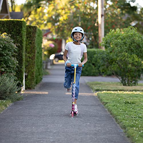 Image of Jetson Character Kids Kick Scooter, LED Lights on Stem & Light-Up Wheels, Lightweight Frame, Height-Adjustable Handlebar, Lean-to-Steer System, Easy-Fold Mechanism