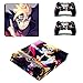 FENGLING Ps4 Slim Skin Anime Stickers Play Station 4 Slim Vinile Decalcomanie Adesivo per Playstation4 Slim Console e Due Controller