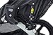 BOB Revolution PRO Jogging Stroller - Up to 75 Pounds - UPF 50+ Canopy - Easy Fold - Adjustable Handlebar with Hand Brake, Black