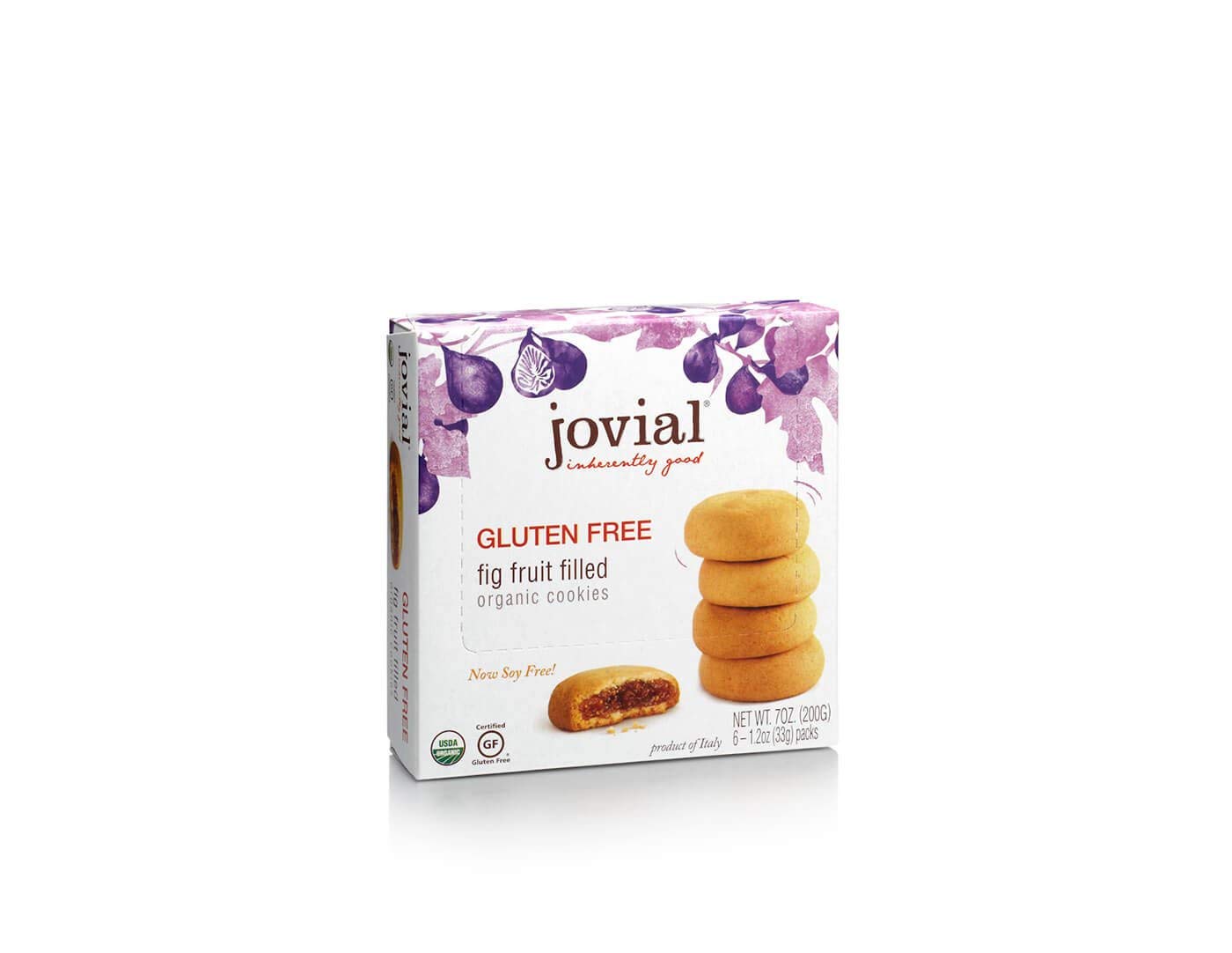 Jovial Foods Organic Cookies, Fig Fruit Filled, 7 Ounce
