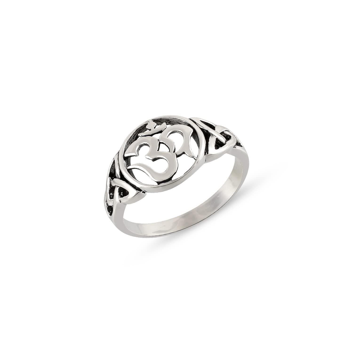 Gem O Sparkle 925 Sterling Silver OM Engraved Ring For Men Stylish Silver Jewellery (7) (B0BRFF23SY) Amazon Price History, Amazon Price Tracker