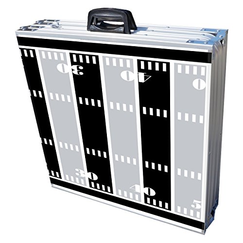 8-Foot Professional Beer Pong Table w/Holes - Las Vegas Football Field Graphic - Thumbnail 2