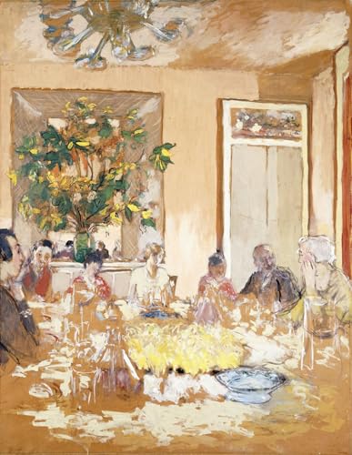 Peintures la salle à manger du château des Clayes Edouard Vuillard de luxe