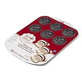 Wilton 2105-8551 Elf on The Shelf Cookie Pan, 12-Cavity