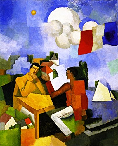 The Conquest of The Air by Roger De La Fresnaye - 16" x 20" Premium Canvas Print