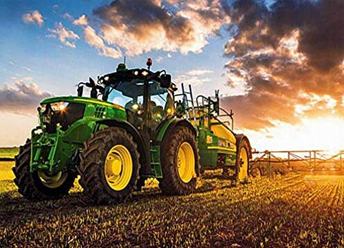 MeDnn 5d Diamant malerei kit Traktor Maschinen Malen nach Zahlen Kits für Erwachsene Kinder