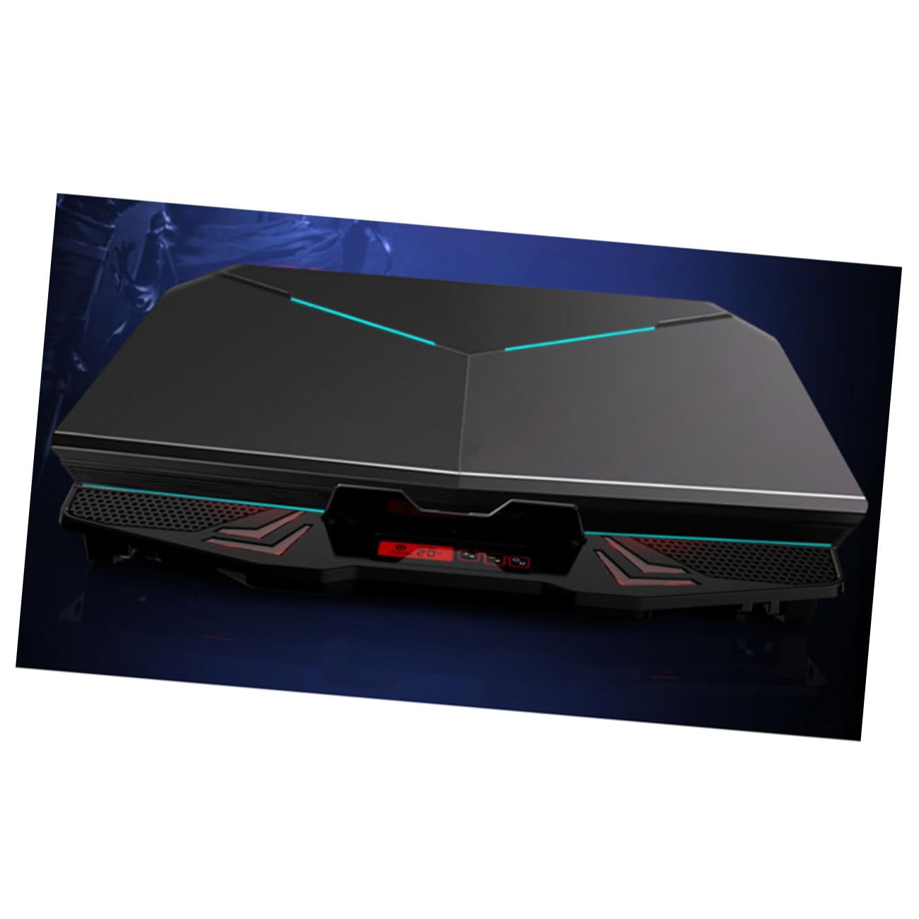 Base Raffreddamento Laptop con Ventole Silenziose Superficie Resistente Supporto Regolabile Inclinato per Dissipazione Del Calore Alimentazione USB Adattatore Antiscivolo Design
