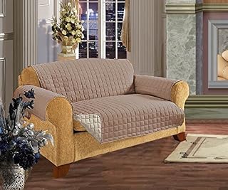 Elegant Comfort Quilted Furniture Protector for Pet Dog Children Kids -2 Ties to