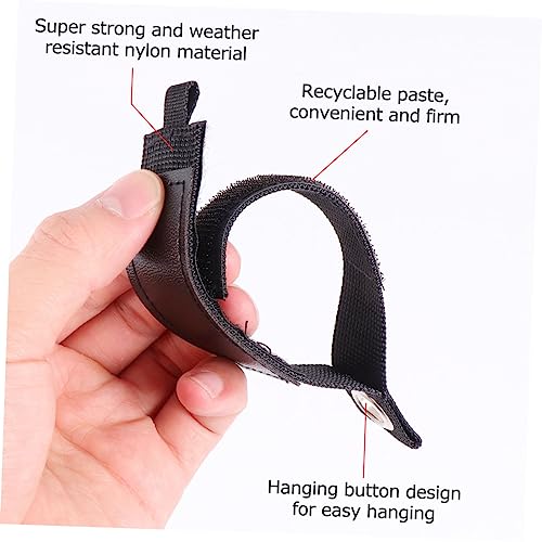 OSALADI 9 Unidades Alça Fixa Suporte De Cabo De Extensão Suporte De Extensão Tiras De Cabo De Fixaçã